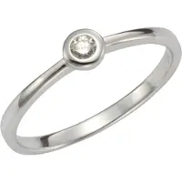 Orolino Ring 750 Gold 1x Brillant 0,07ct.