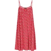 Mymo Kleid Frauen rot weiß