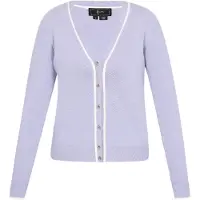 Faina Strickjacke Frauen hellblau