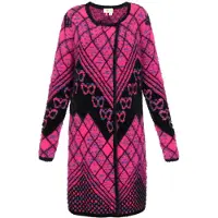 IZIA Strickjacke Frauen schwarz mehrfarbig