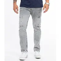 Rock Creek Jeans Straight Leg Grau
