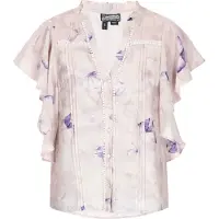 Dreimaster Bluse Frauen lila