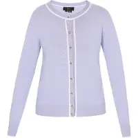 Faina Strickjacke Frauen hellblau