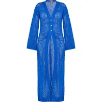 Mymo Strickjacke Frauen kobaltblau