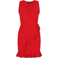 Faina Kleid Frauen Rot
