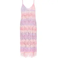 IZIA Kleid Frauen rosa mehrfarbig