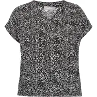 Usha Bluse Frauen schwarz-weiß