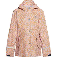 Schmuddelwedda Regenjacke Mädchen Pastelllavendel Orange Leo