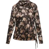Usha Bluse Frauen braun mehrfarbig