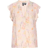 Dreimaster Bluse Frauen Aprikose