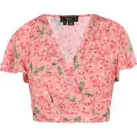 Faina Bluse Frauen Koralle mehrfarbig