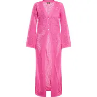 Mymo Strickjacke Frauen Rosa
