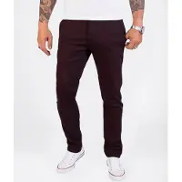 Rock Creek Stoffhose Weinrot
