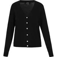 Usha Strickjacke Frauen Schwarz