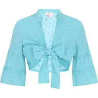 IZIA Bluse Frauen Aqua