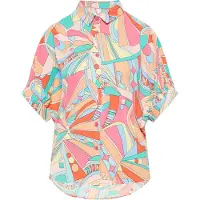 Usha Bluse Frauen mehrfarbig