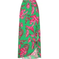 IZIA Rock Frauen grün rosa