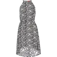 MyMo ROCKS Kleid Frauen schwarz-weiß