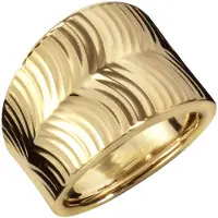 Fascination by Ellen K. Ring 333 Gold diamantiert