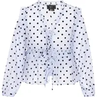 Faina Bluse Frauen hellblau