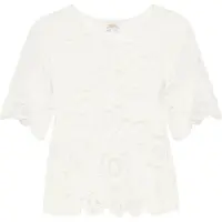 Usha Bluse Frauen Weiß