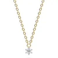 Diam Addict Halskette 585 Gelbgold mit im Labor gezüchtetem Diamanten