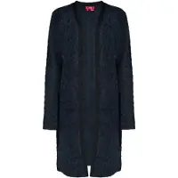 Mymo Strickjacke Frauen schwarz
