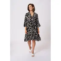 Kaffe Midikleid "Damen Kleid KAhera"