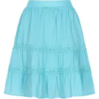 IZIA Rock Frauen Aqua