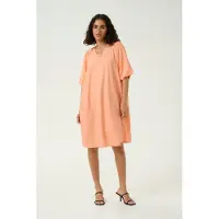 Kaffe Kleid A-shape orange