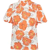 Usha Bluse Frauen orange