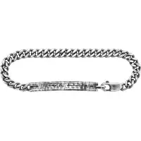 Cai Armband 925/- Sterling Silber oxidiert Pfeil 19cm