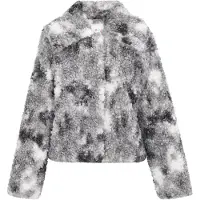 IZIA Jacke Frauen grau mehrfarbig