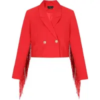 Faina Blazer Frauen Rot