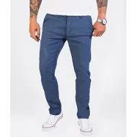 Rock Creek Stoffhose Blau