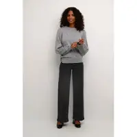 Kaffe -KAkarla HW Flared Jeans Damen Schwarz-40
