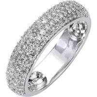 Diamonds by Ellen K. Ring Gold 585 mit 90x Diamant zus. 0,50ct.
