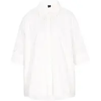 Dreimaster Bluse Frauen Weiß