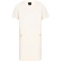 Dreimaster Kleid Frauen cremefarben