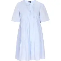 Dreimaster Kleid Frauen hellblau
