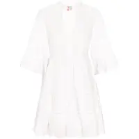 IZIA Kleid Frauen Weiß
