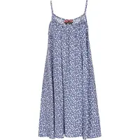MyMo ROCKS Kleid Frauen blau weiß
