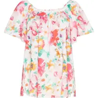 Usha Bluse Frauen mehrfarbig