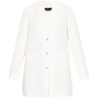Faina Blazer Frauen cremefarben