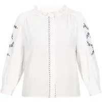 Usha Bluse Frauen Weiß