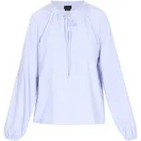 Dreimaster Bluse Frauen hellblau