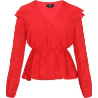 Faina Bluse Frauen Rot