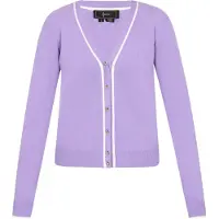 Faina Strickjacke Frauen Lavendel
