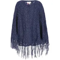 IZIA Poncho Frauen Marine