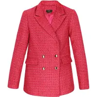 Faina Jacke Frauen rot rosa